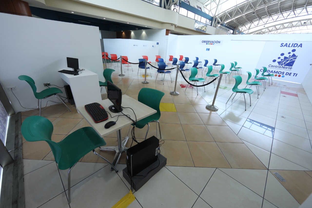 Puesto de vacunación Centra Norte