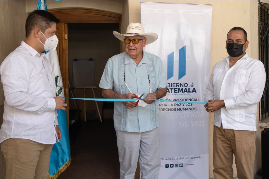 Inauguran sedes de la Comisión Presidencial por la Paz y los Derechos Humanos