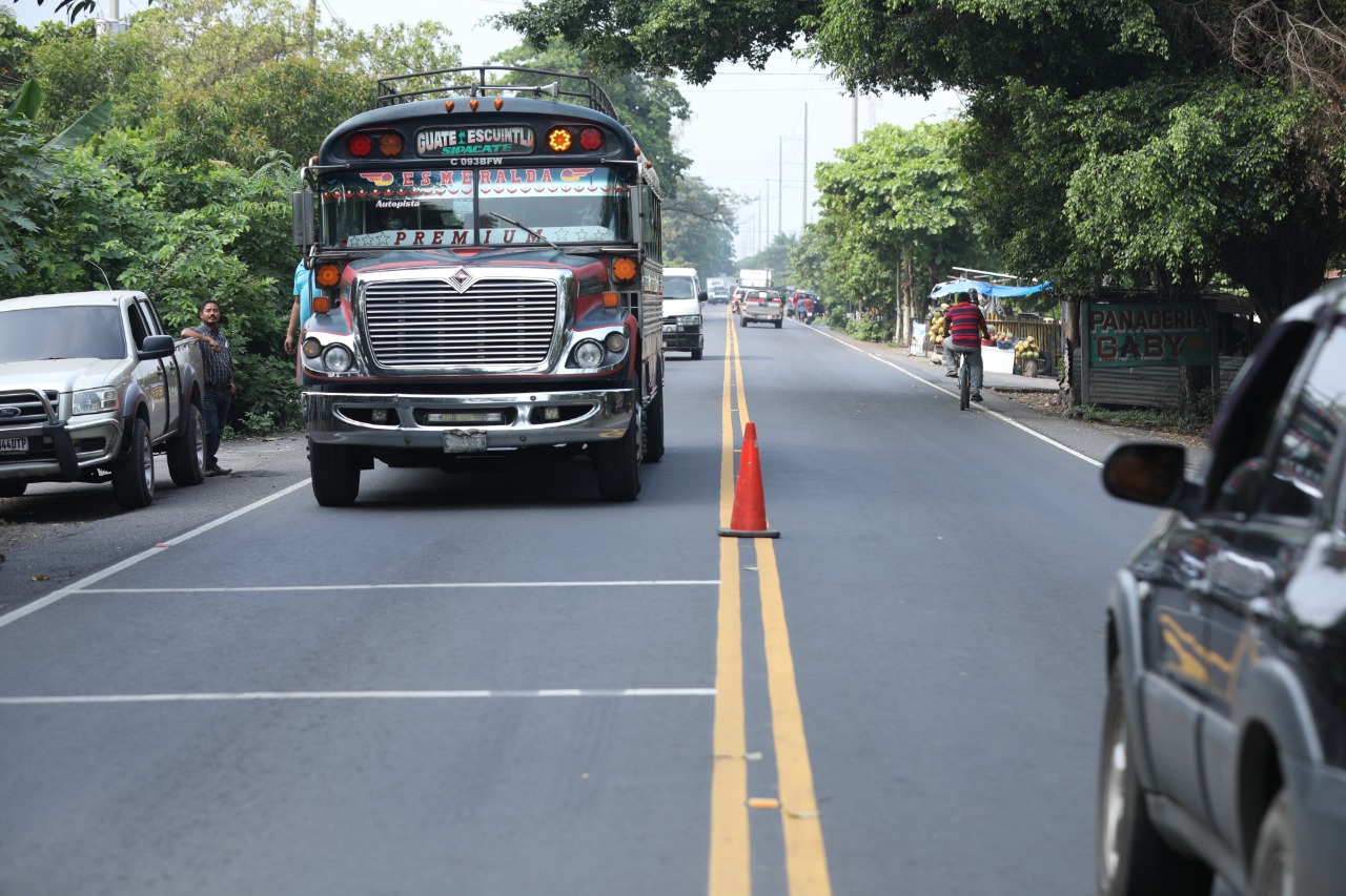 Este proyecto, de 13 kilómetros, mejorará la transitabilidad entre los municipios de La Gomera, La Democracia y Siquinalà.
