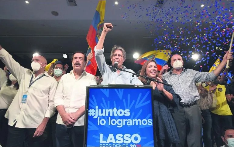 Presidente Giammattei felicita a Guillermo Lasso por su triunfo en las elecciones de Ecuador