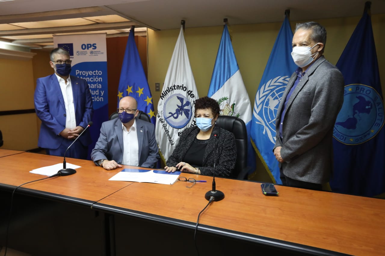 Guatemala recibe apoyo para el combate contra la desnutrición