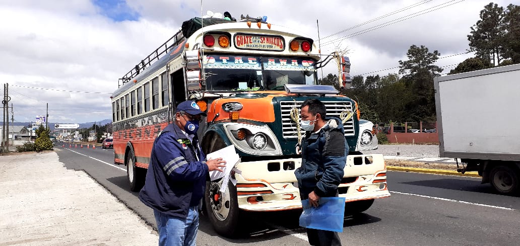 Dirección General de Transportes supervisó más de mil autobuses en Semana Santa