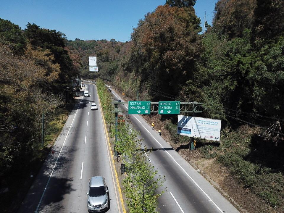 Conozca las vías alternas habilitadas por construcción del paso a desnivel en San Lucas Sacatepéquez
