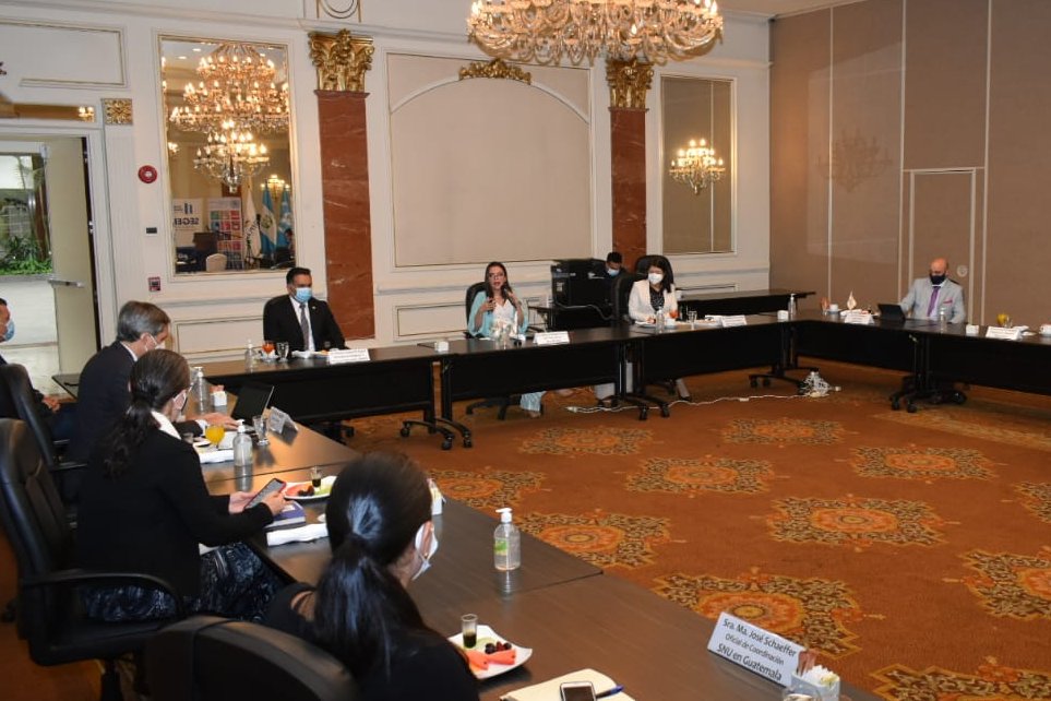 Segeplan inicia reuniones de planificación de proyectos con ONU Guatemala