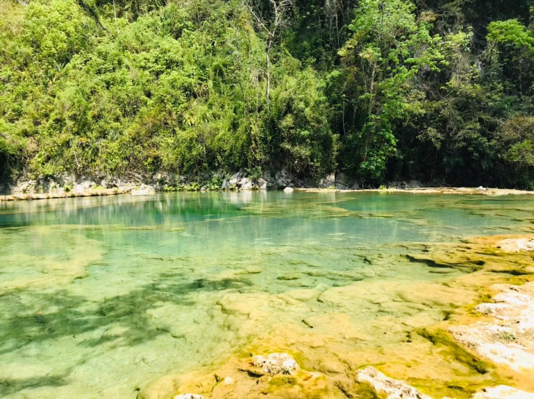 Descartan contaminación en monumento natural Semuc Champey