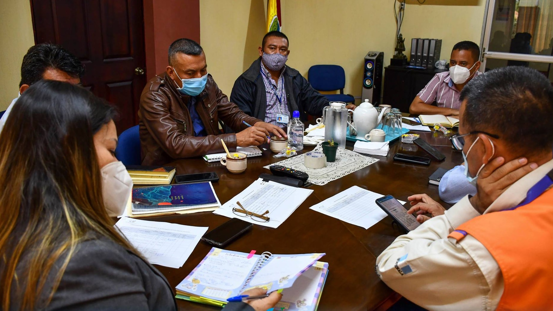 Analizan acciones para proteger a la población estudiantil de Baja Verapaz ante el COVID-19