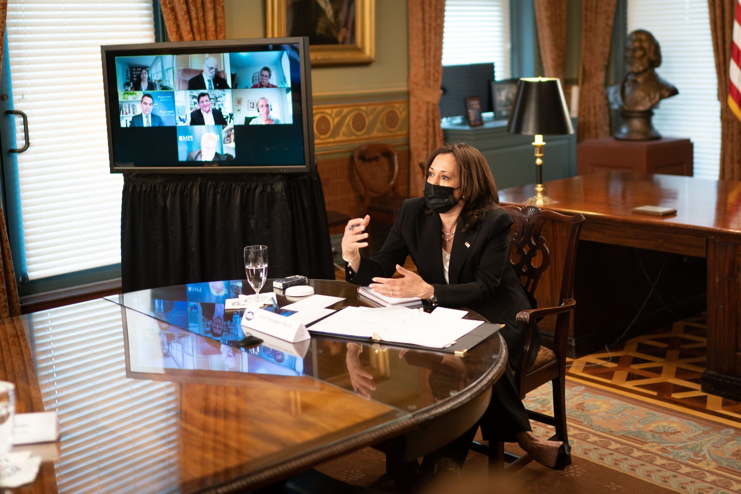 Vicepresidenta de Estados Unidos, Kamala Harris