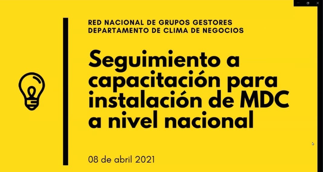 Santa Rosa avanza en instalación de mesa departamental de competitividad