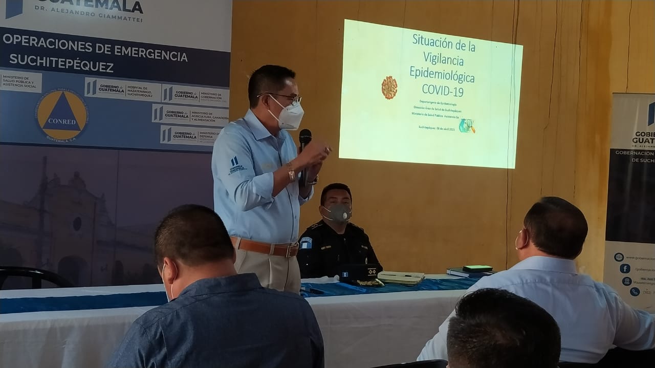 Fortalecerán acciones para contener el coronavirus en Suchitepéquez