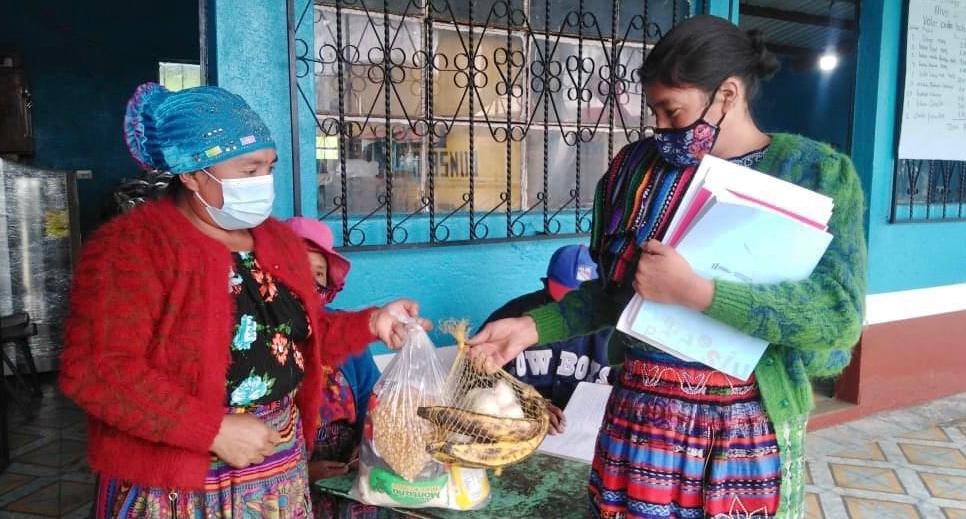 Culmina segunda entrega de alimentación escolar en Totonicapán