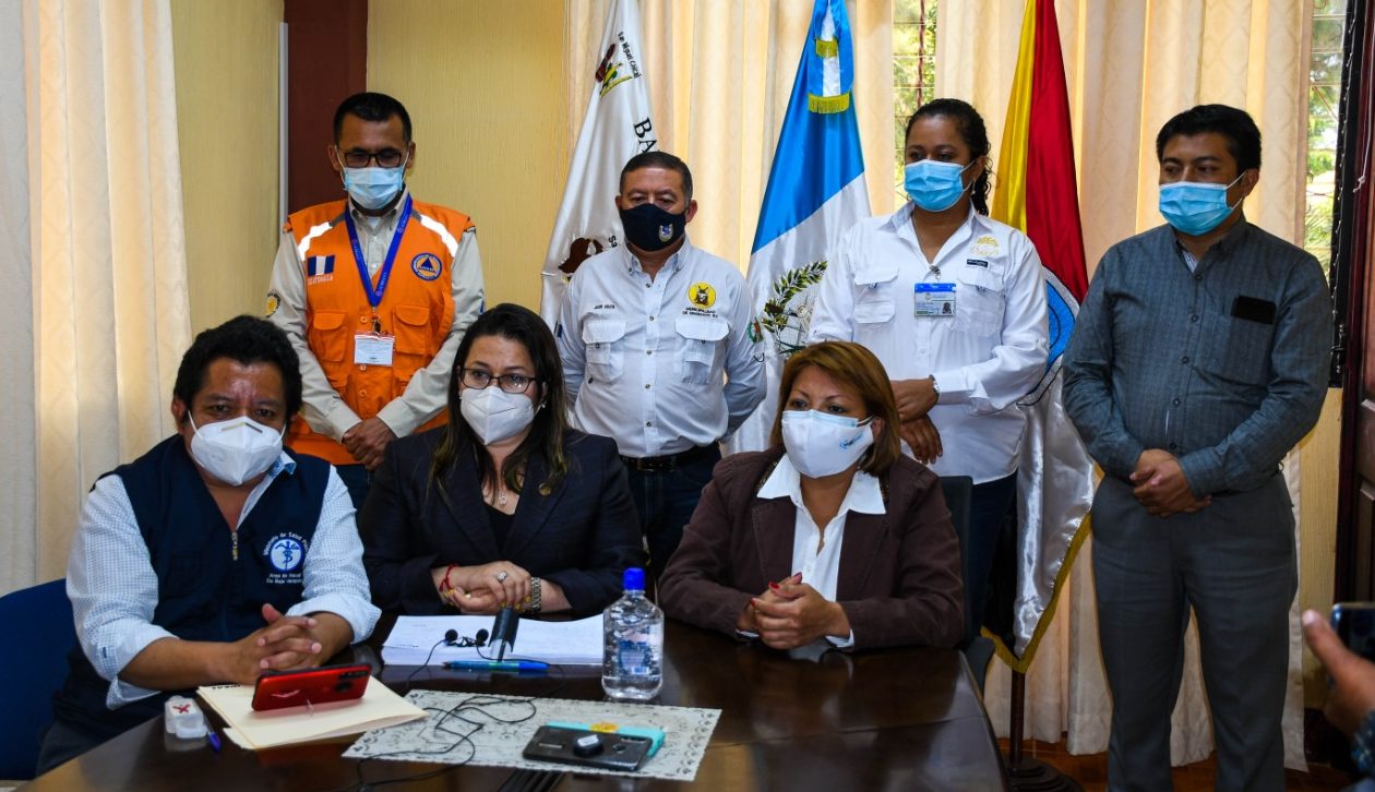 Informan sobre aumento de casos de COVID-19 en Baja Verapaz