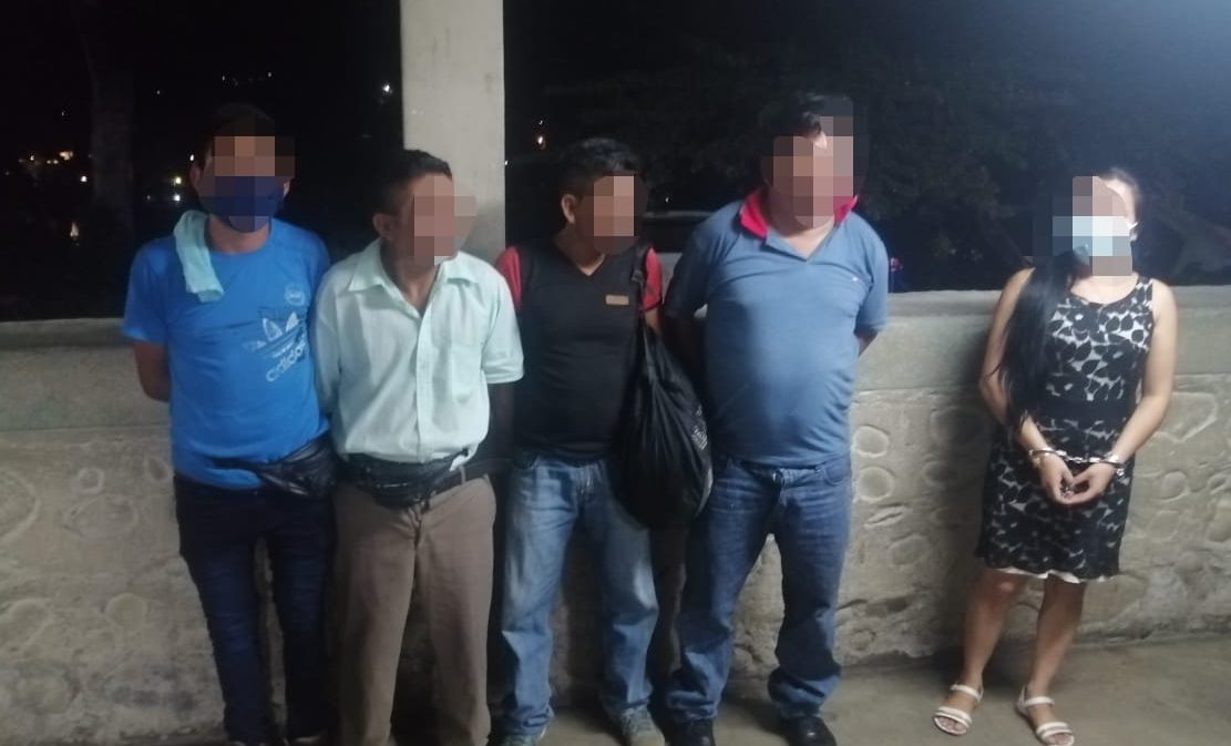 Más de 20 capturados en San Marcos el fin de semana