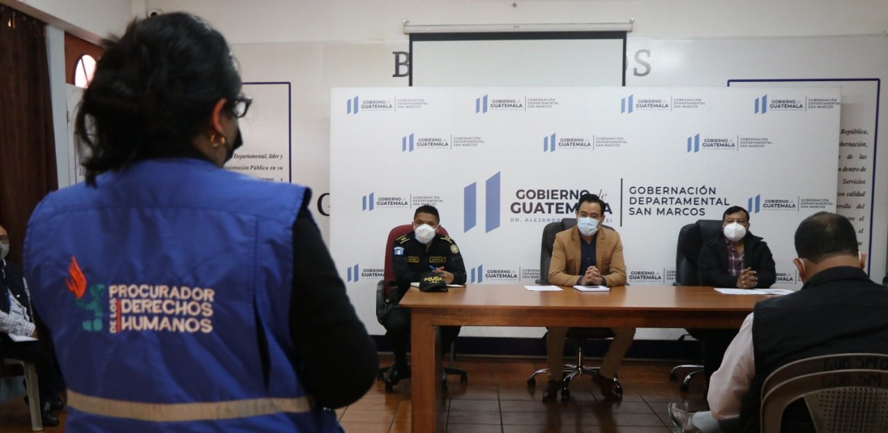 Autoridades promueven diálogo para evitar conflicto social en Sipacapa