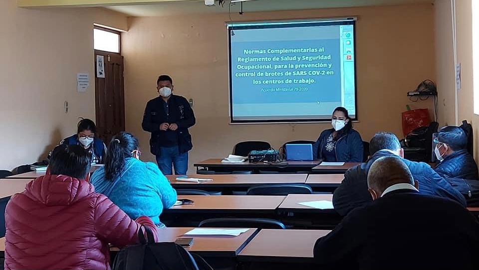 Direcciones departamentales de Salud y Educación de Totonicapán trabajan para fortalecer las acciones del regreso a clases