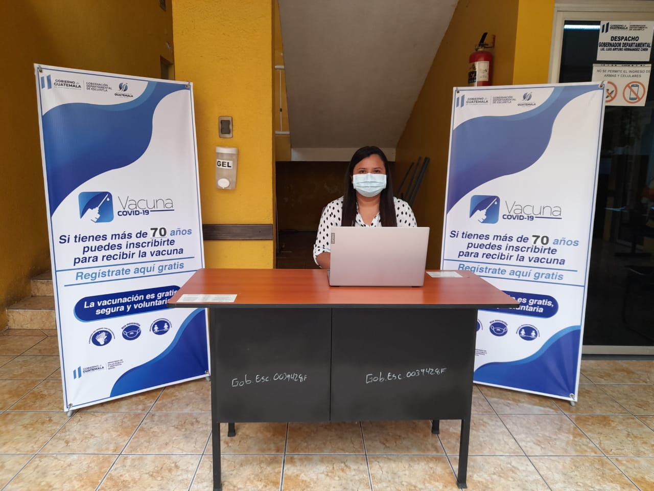 Establecen estrategia para segunda fase de vacunación contra el COVID-19 en Escuintla