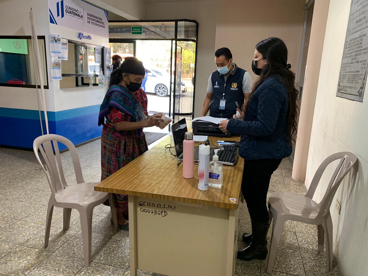Totonicapán habilita quioscos de registro para vacunación contra COVID-19