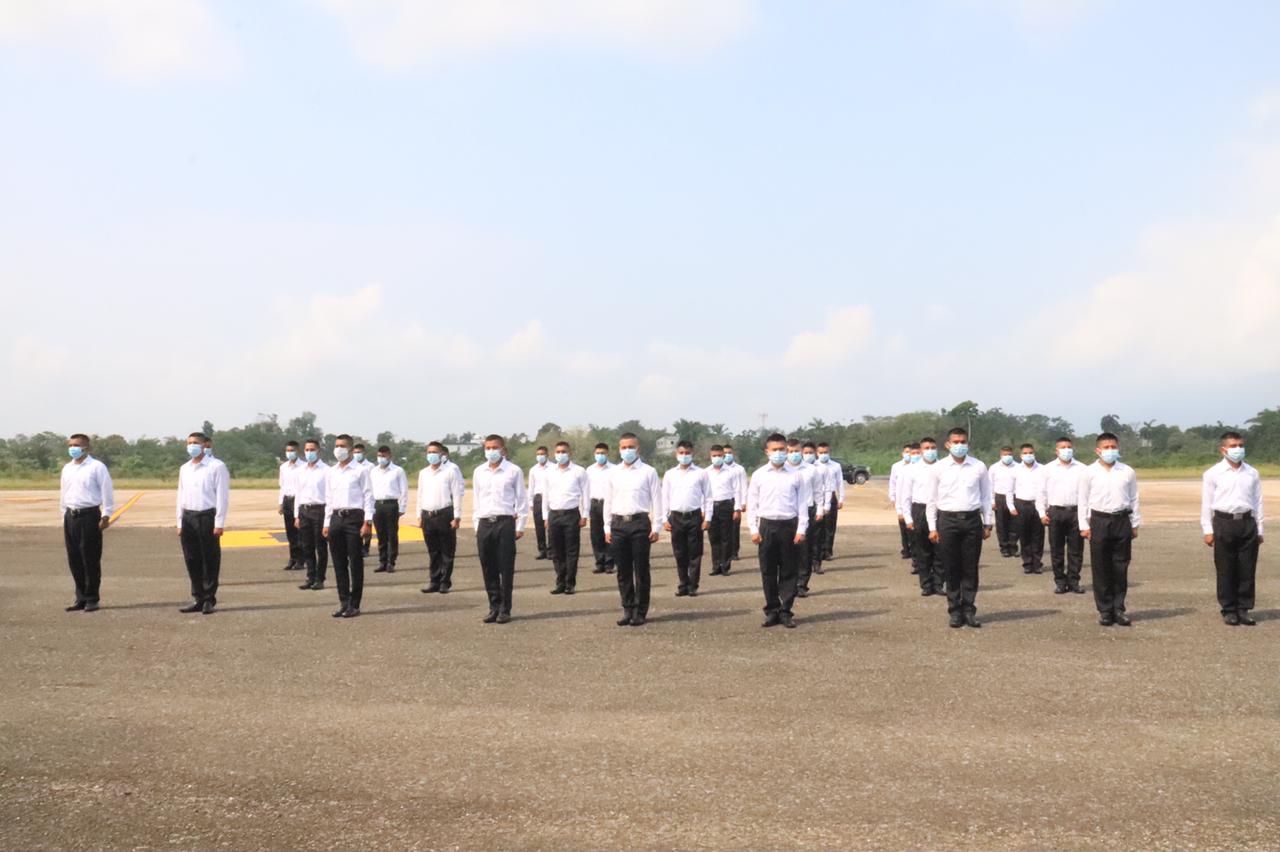 Jóvenes de Izabal culminan servicio militar