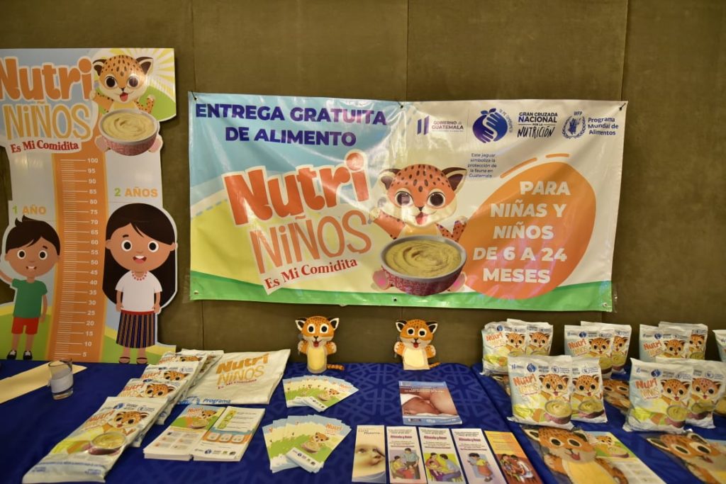 Entregan más de 27 mil bolsas de NutriNiños en Escuintla