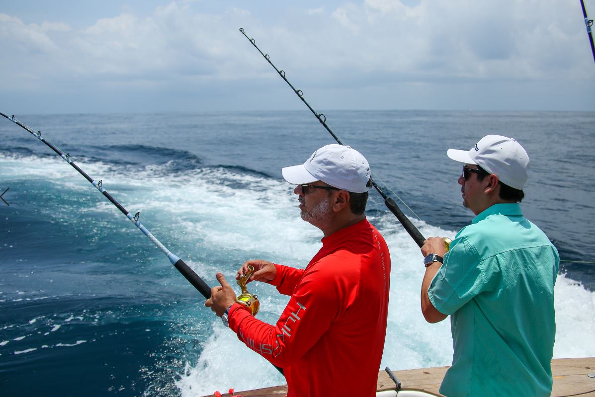 Jorge Sinibaldi, bicampeón nacional en liberación de pez vela