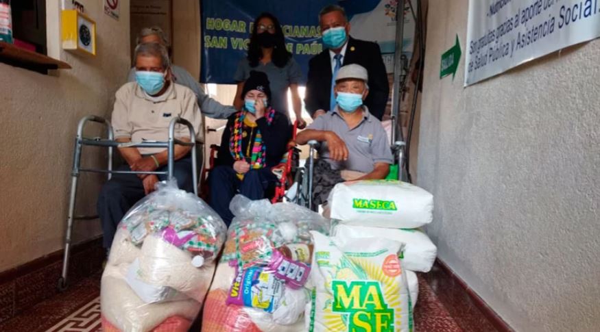 Entregan 7 mil raciones de alimentos a Hogar San Vicente de Paúl