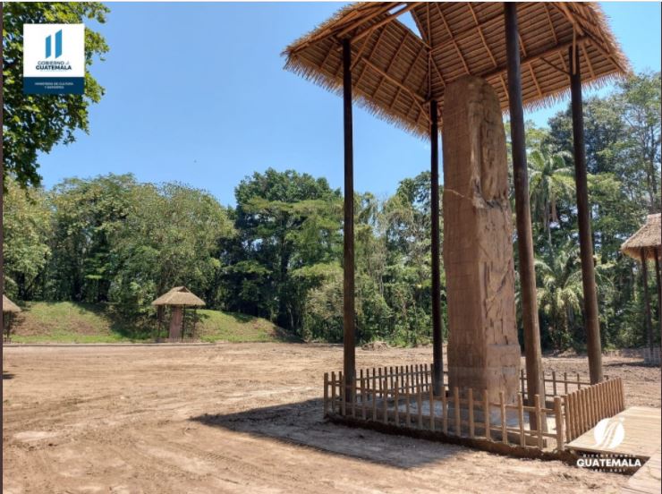 Continúa plan de acción para recuperar Parque Arqueológico Quiriguá
