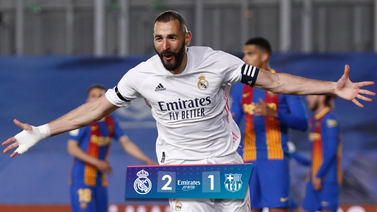 Real Madrid le gana a Barcelona, en lo que pudo ser el último clásico de Messi