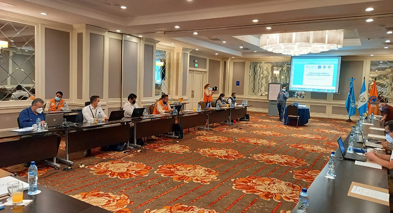 Desarrollan cuarta reunión de mesa técnica para responder a desastres naturales