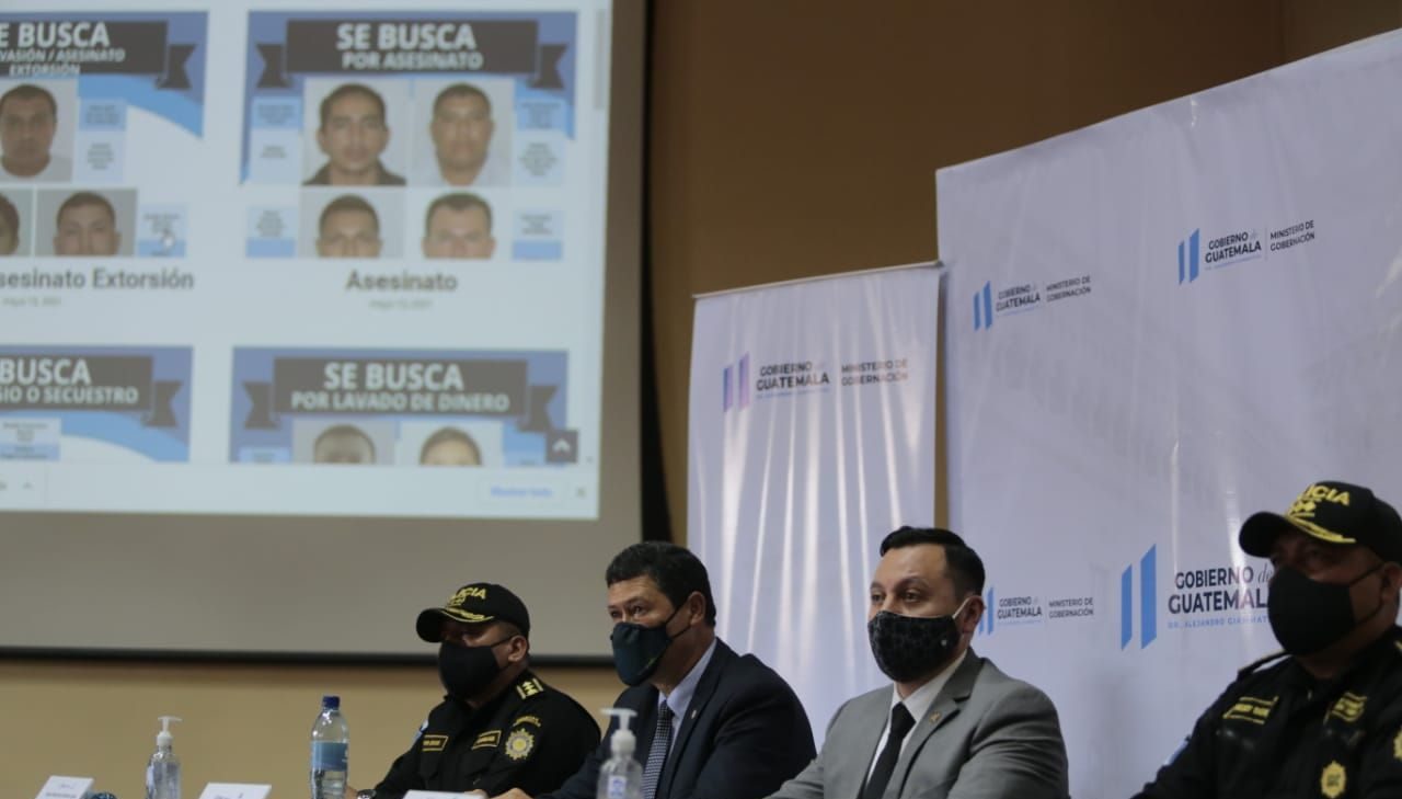 Gobernación lanza estrategia para localizar a los 100 guatemaltecos más buscados