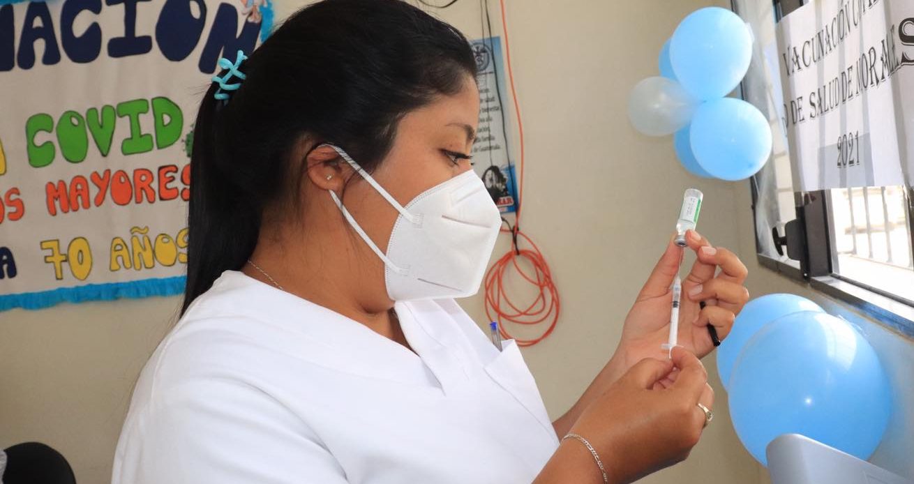 Huehuetenango administra más de 18 mil dosis contra COVID-19 en 3 días