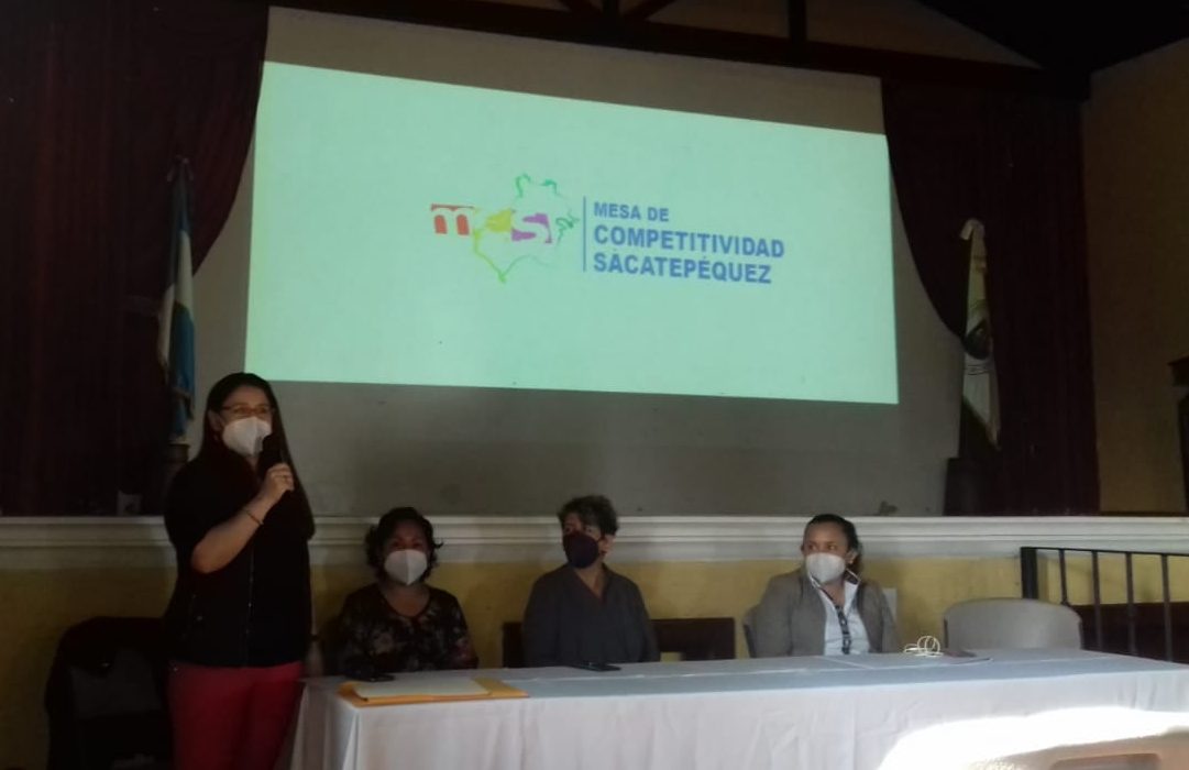 Sacatepéquez reorganiza mesa departamental de competitividad