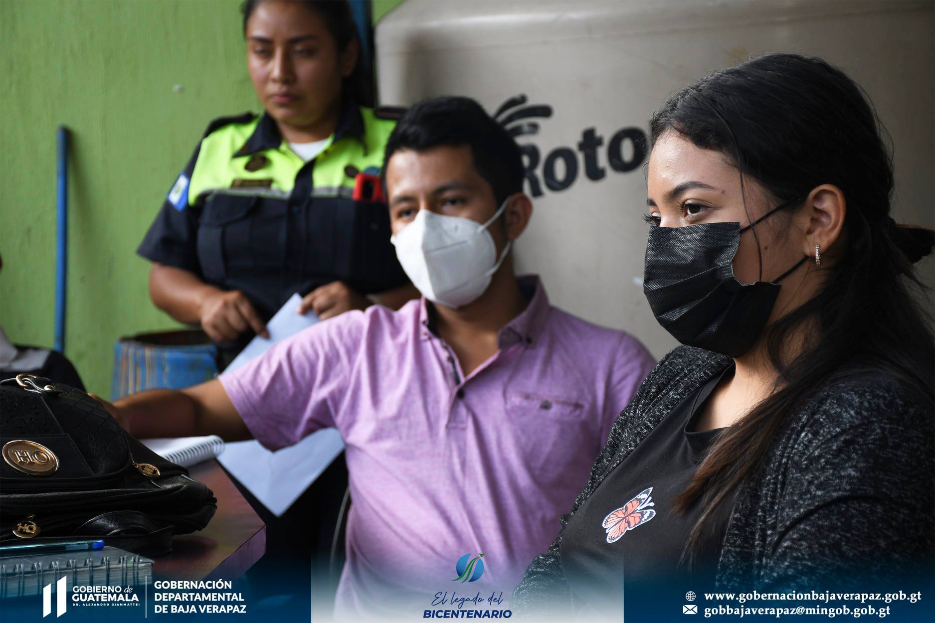 Servidores cívicos participarán en programa de educación vial en Baja Verapaz