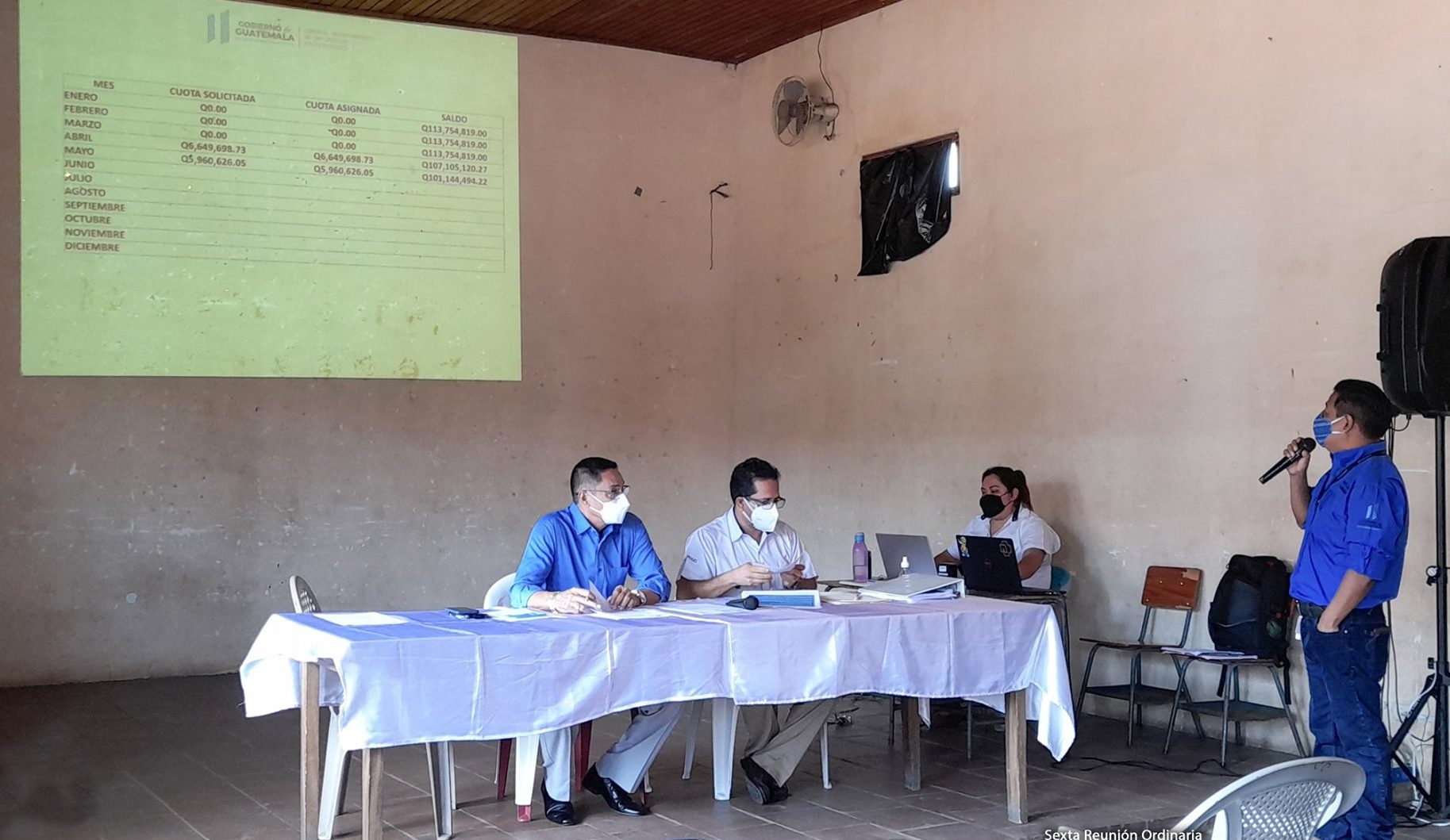 Codede de Suchitepéquez analiza avances en proyectos