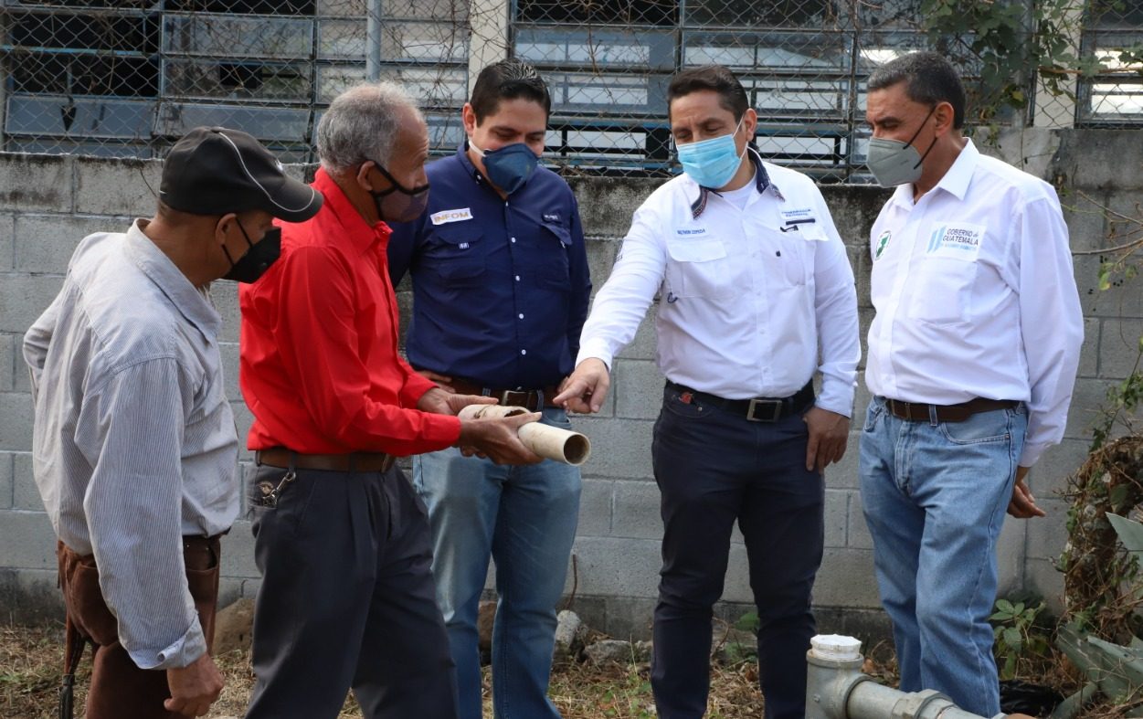 Familias de Jalapa, Jutiapa y Suchitepéquez se benefician con rehabilitación de sistemas de agua potable