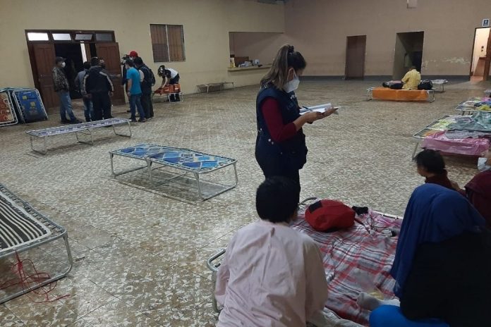 SOSEP habilita primer albergue por temporada de lluvias