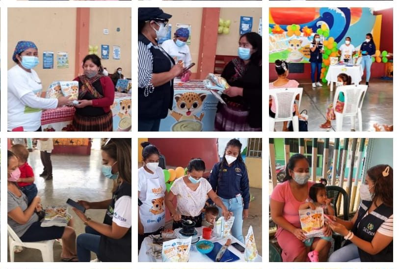 Coordinan distribución de alimento complementario en Alta Verapaz