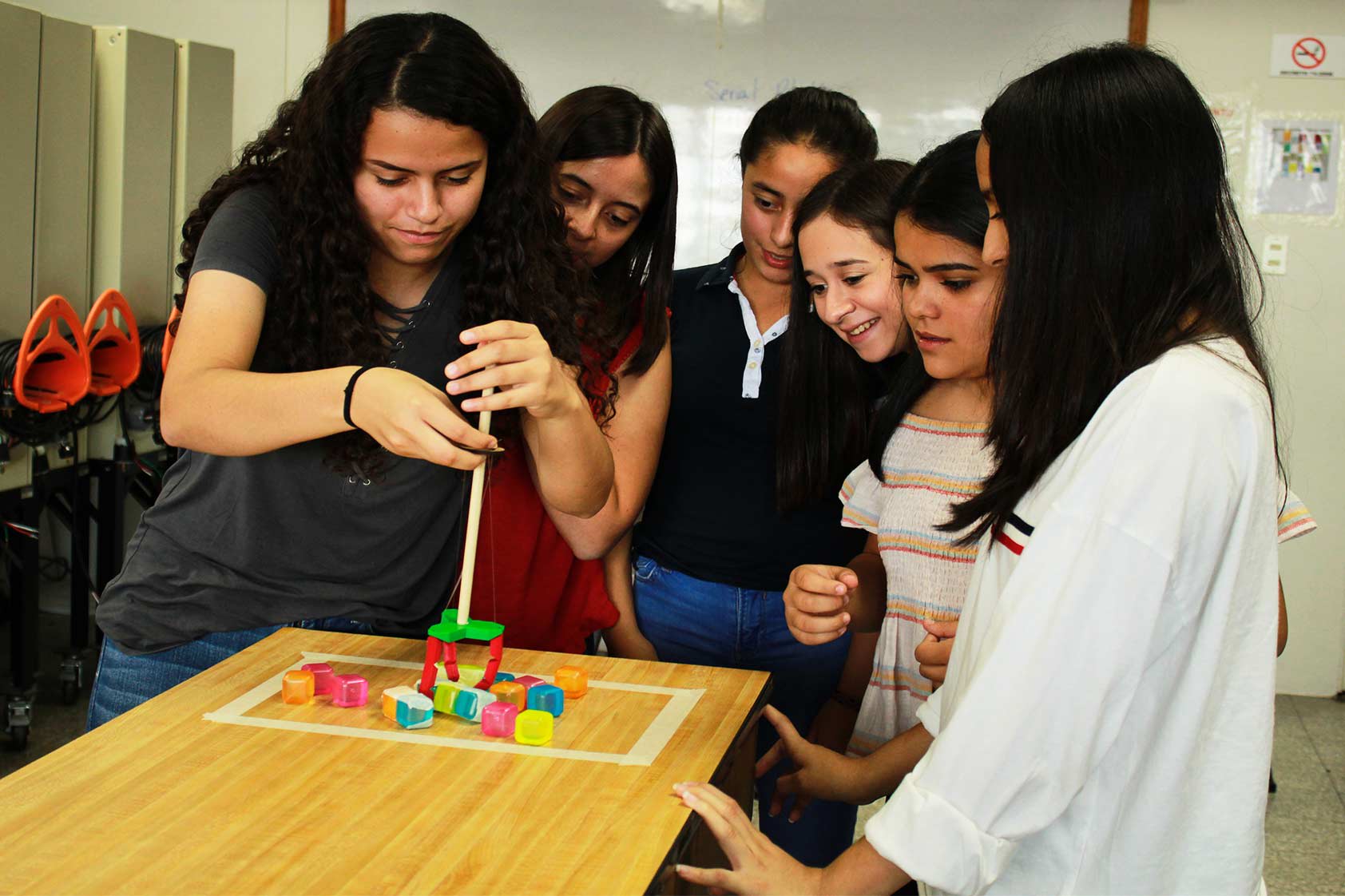 Este es el cuarto año consecutivo del curso denominado “Mujeres en Ingeniería”,