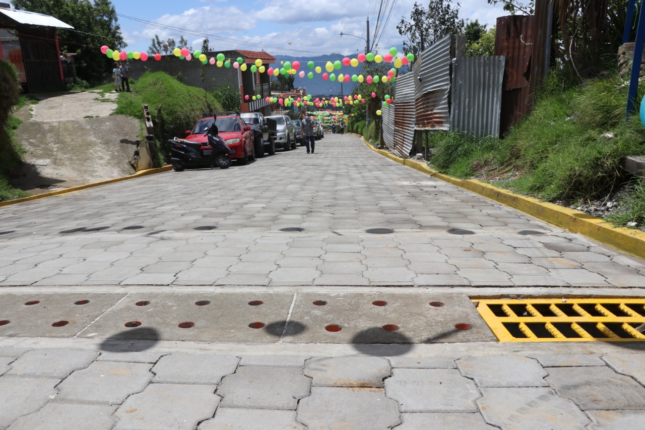 Inauguran tramo en San Marcos