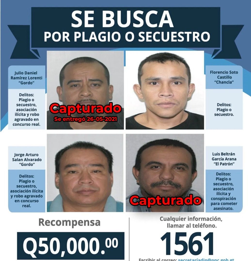 Julio Ramírez, uno de los 100 más buscados, se entrega
