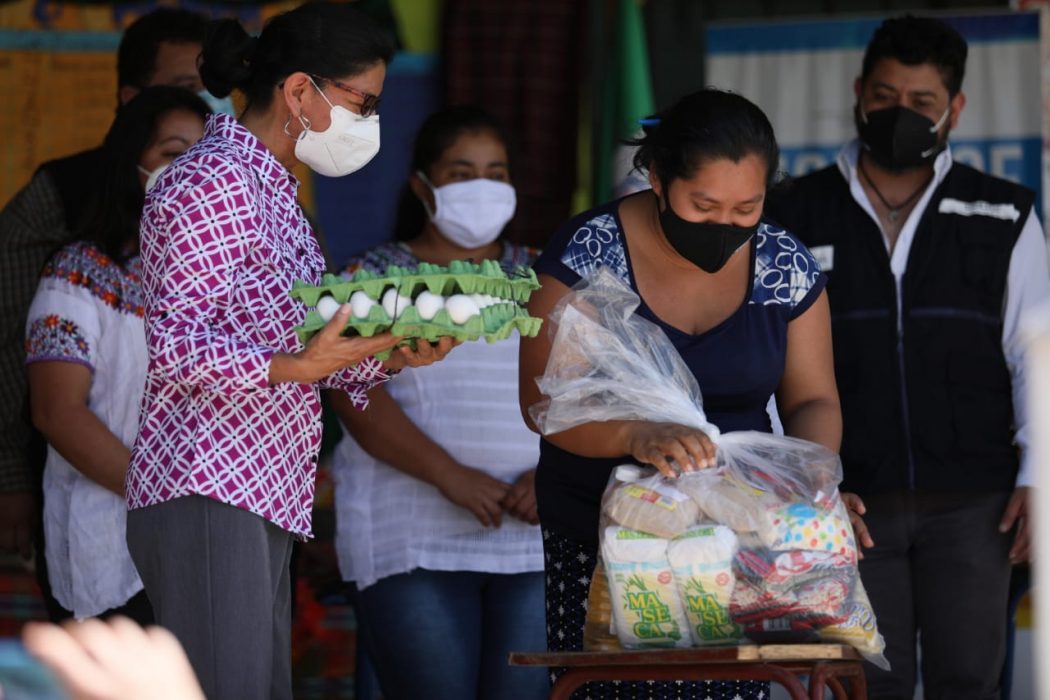 La primera entrega de alimentación escolar se realizó en marzo del presente año.