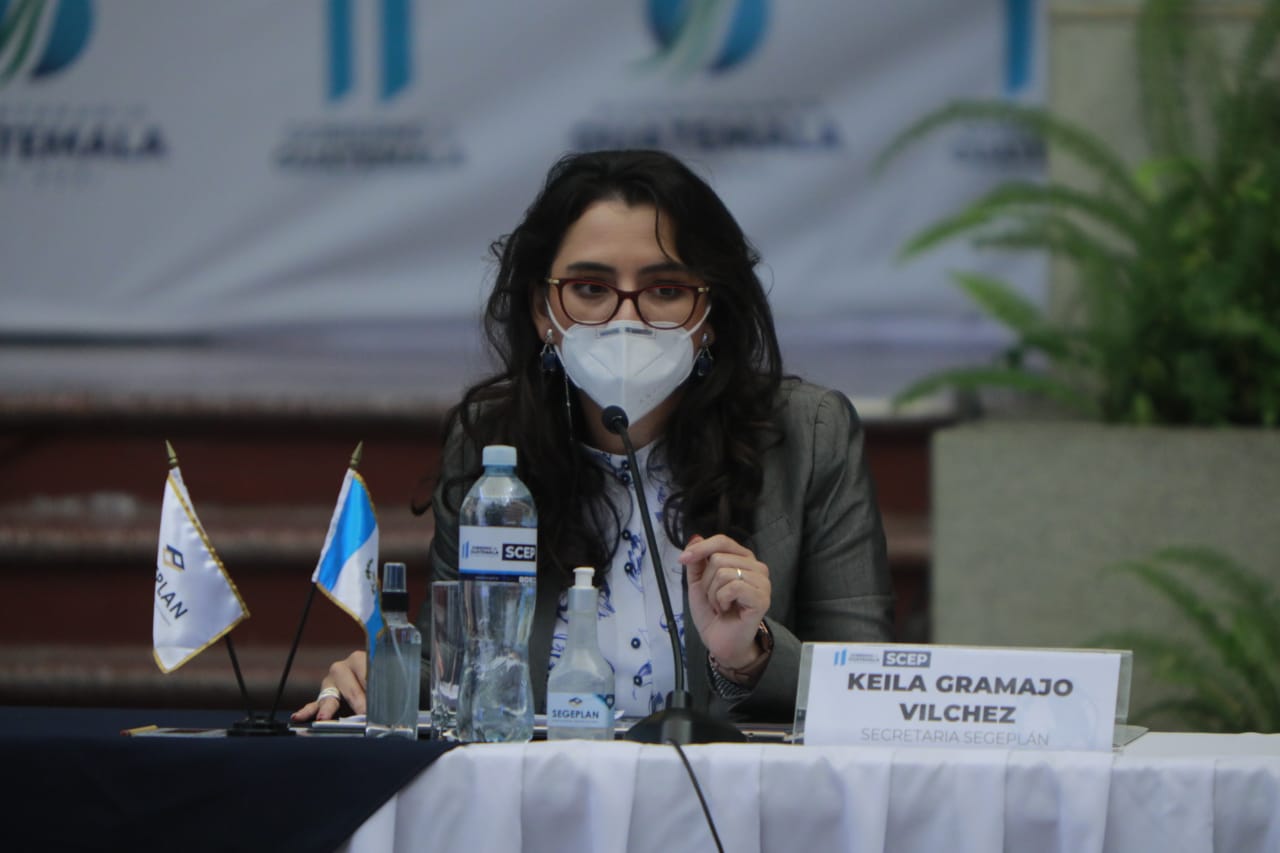 La titular de Segepla, Keila Gramajo participó en la segunda reunión ordinaria del Conadur