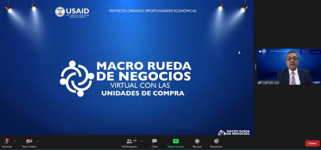 Inauguran macrorrueda de negocios virtual para Mipyme