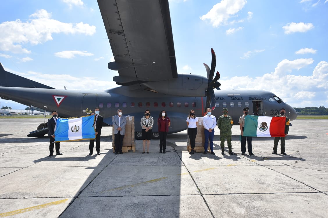 Guatemala recibe donación de ventiladores para atención de pacientes con coronavirus