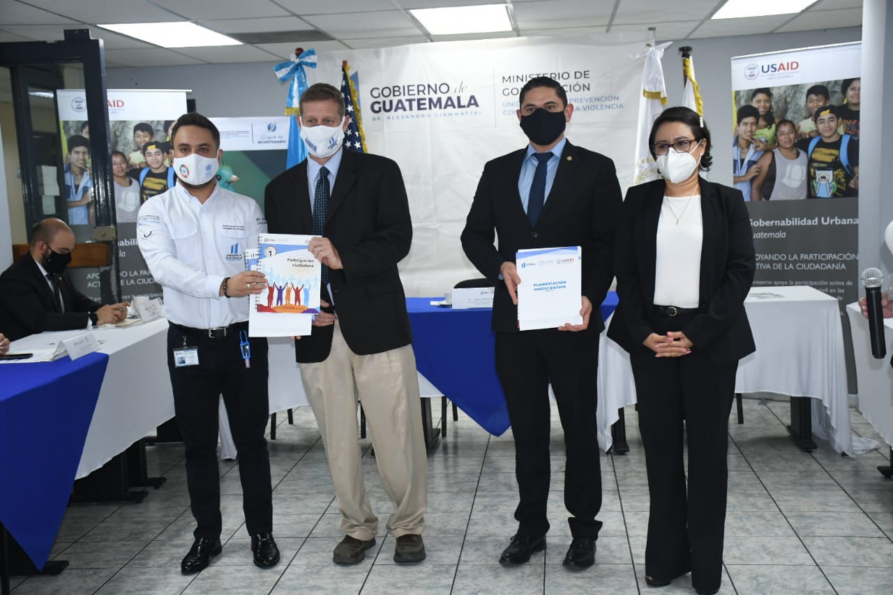Gobernación recibe Módulos de Abordaje para prevención de violencia comunitaria