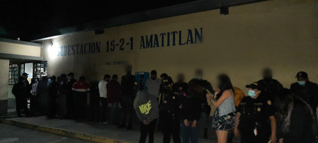 PNC capturó a 108 personas el fin de semana por incumplir medidas de bioseguridad