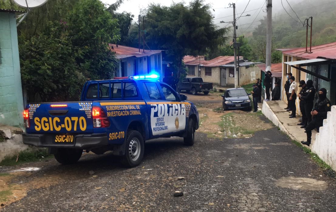 PNC efectúa más de 40 allanamientos en cinco departamentos del país