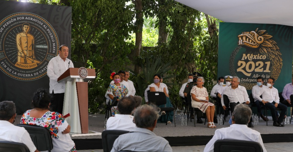 Presidente inicia visita oficial en México y participa en conmemoración del Fin de la Guerra de Castas