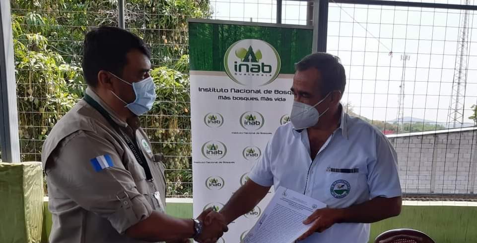 Inab promueve protección de recursos forestales en Morazán, El Progreso