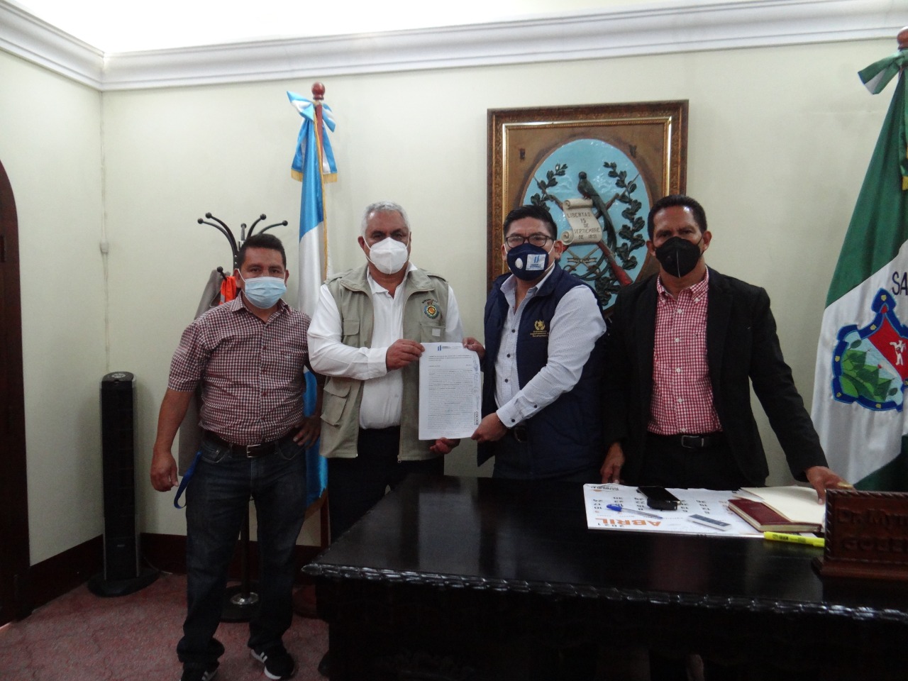 Comunidad de San Lucas Sacatepéquez contará con mejores condiciones viales