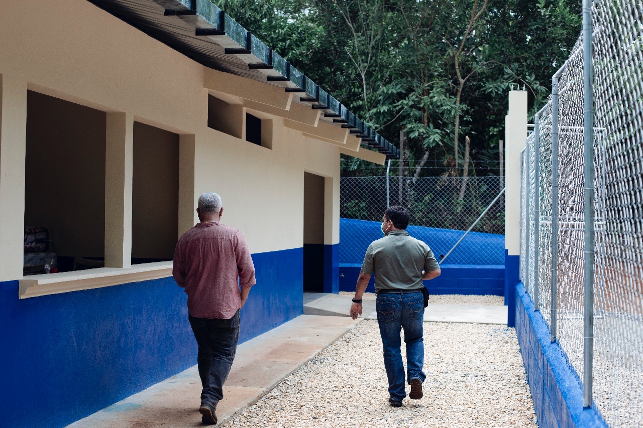 Centro comunitario de salud de la aldea Semuy está en su fase final