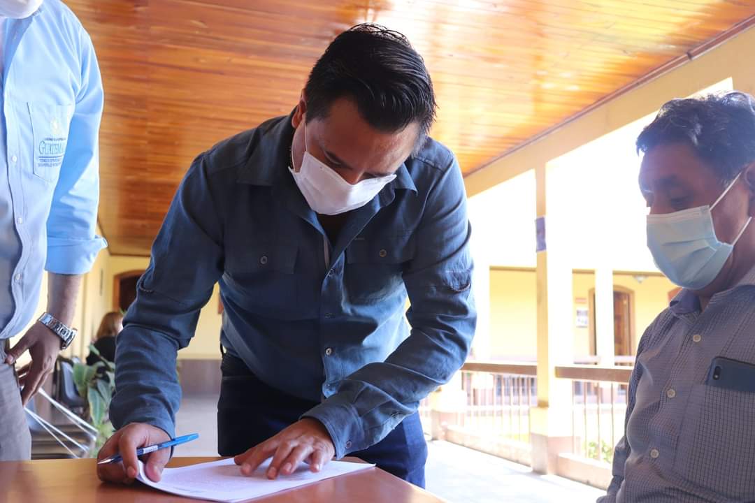 Comunidad de San Juan Ixcoy contará con instituto de educación básica